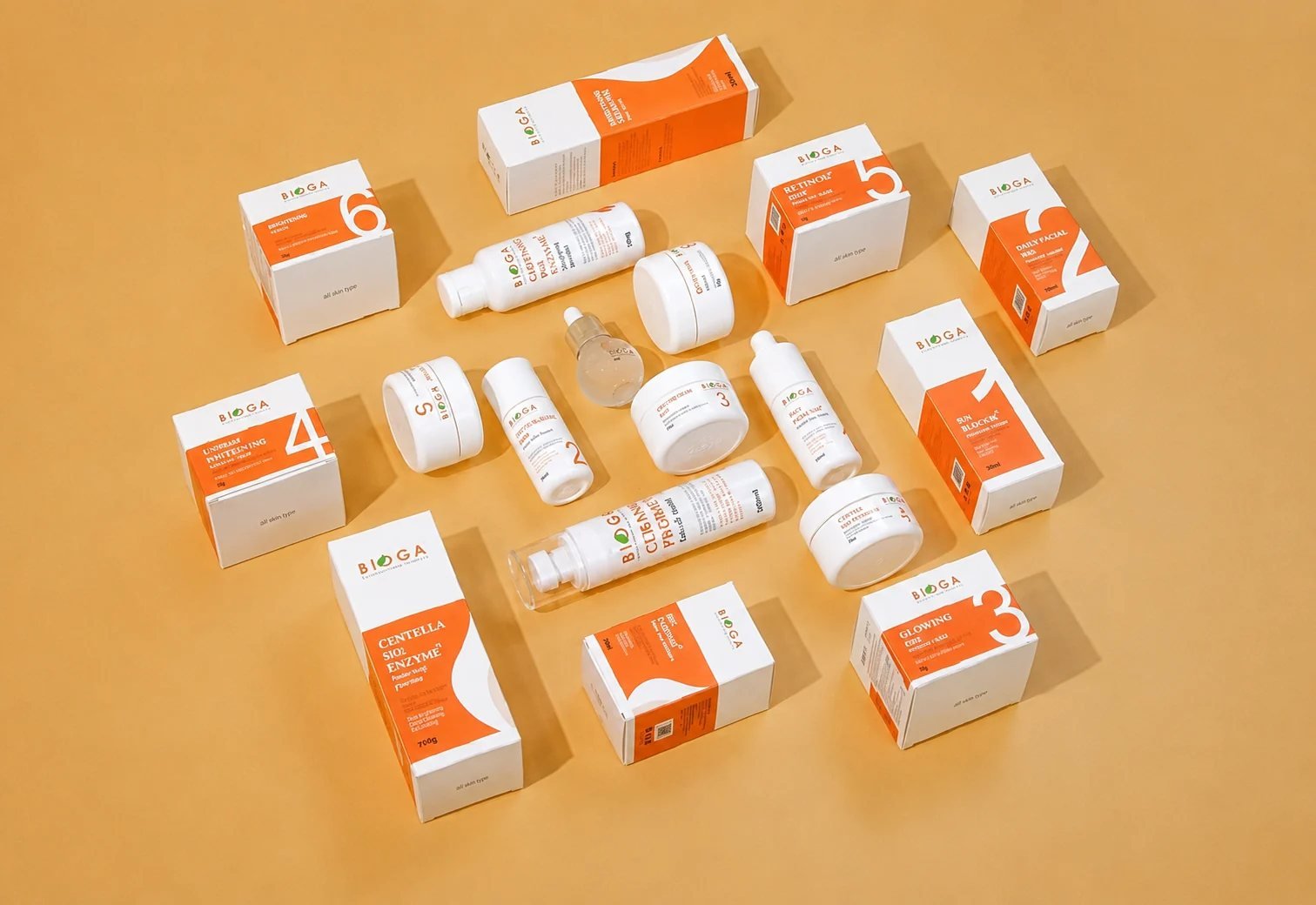 BIOHA dermatology product range