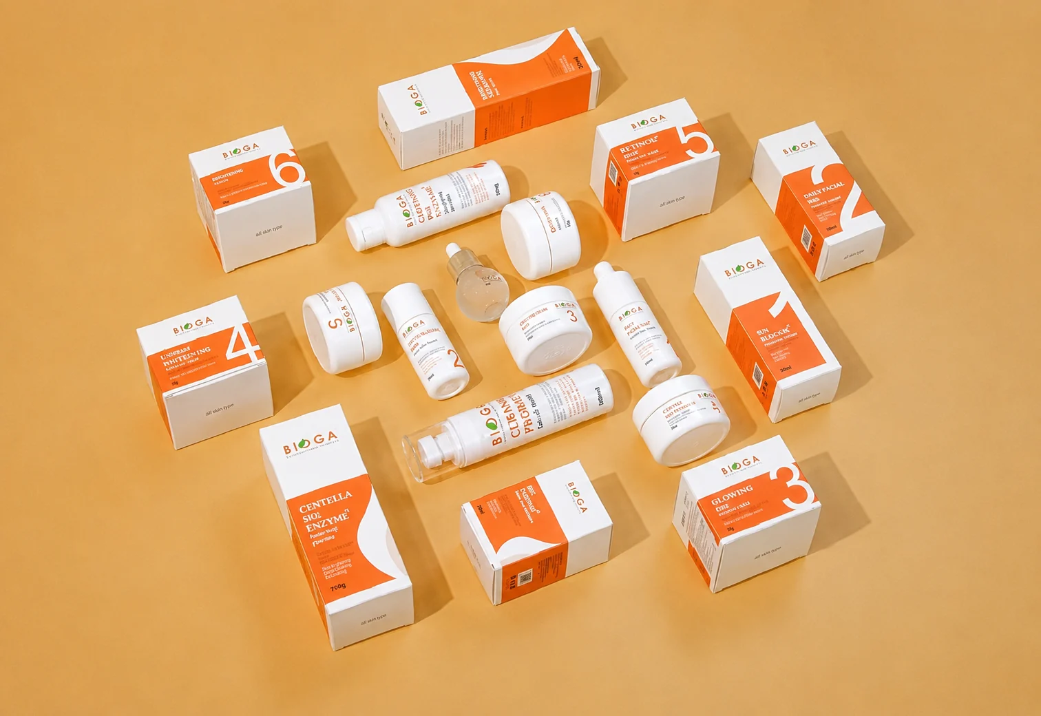 BIOHA dermatology product range