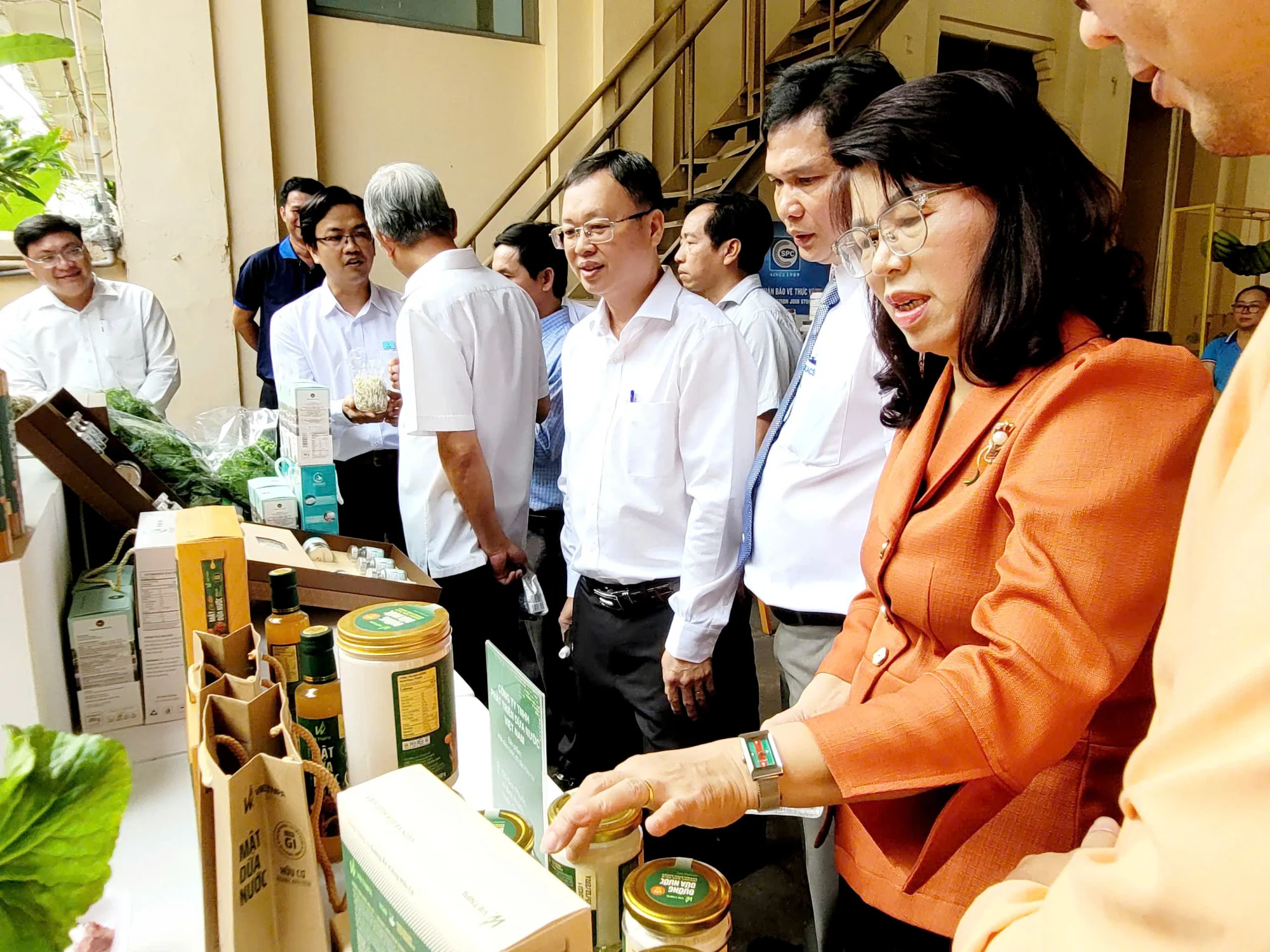 Vietnipa booth at a trade showcase