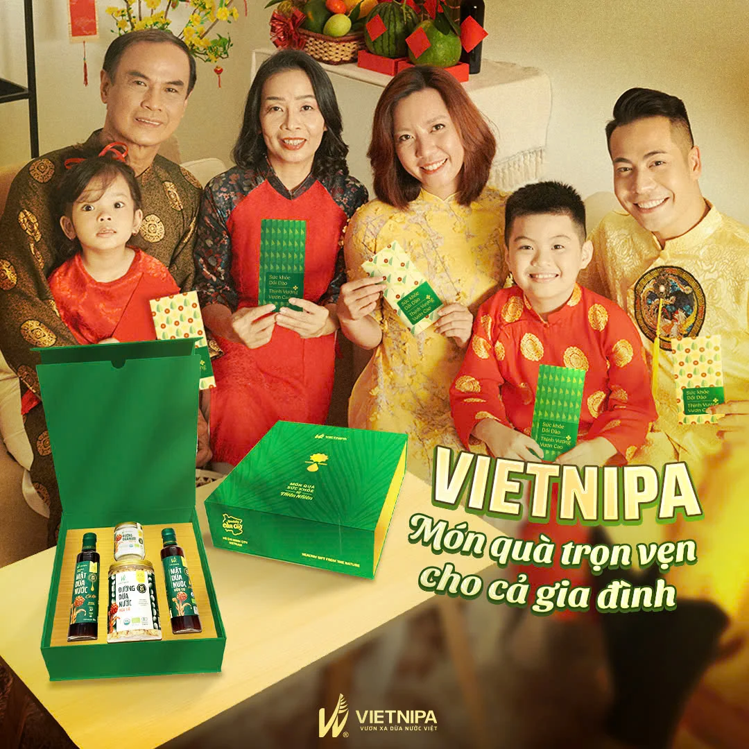 Vietnipa Tết family campaign visual