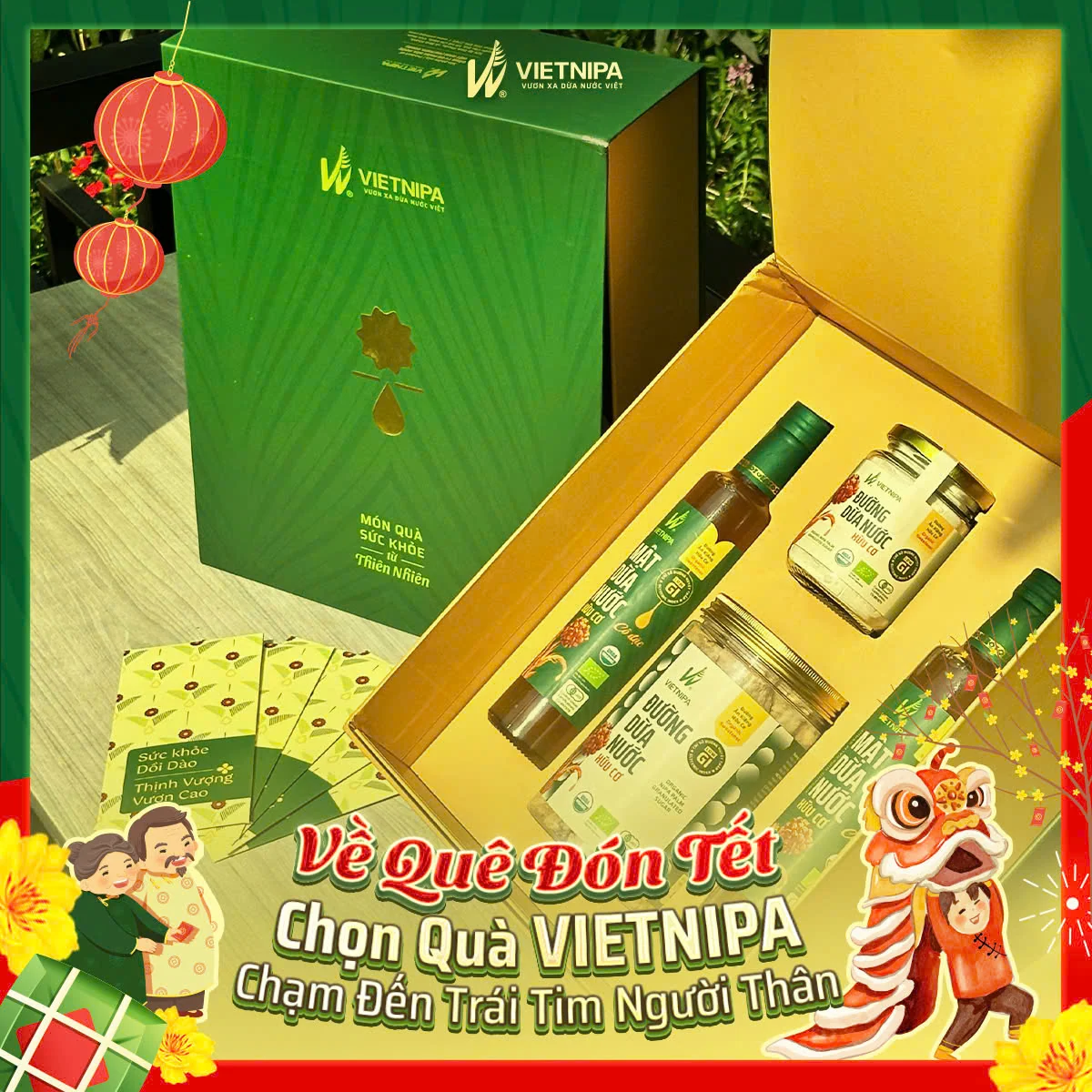 Về Quê Đón Tết campaign key visual
